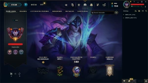 Conta Lol Unranked Lvl 300 Com 132 Skins - League of Legends