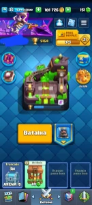 Conta clash Royale com troféus +5000