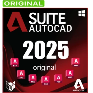 Suite Autodesk Autocad para Windows - Original