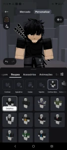 Conta de  roblox por 20 reais mais de 3000 robux