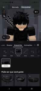 Conta de  roblox por 20 reais mais de 3000 robux