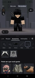 Conta de  roblox por 20 reais mais de 3000 robux