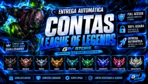 ⭐NFA - CONTAS ALETÓRIAS (INATIVAS OU ATIVAS)🔥 - League of Legends LOL