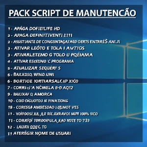 Scripts Automáticos para Manutenção de PC - Outros
