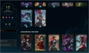 CONTA MESTRE - League of Legends LOL