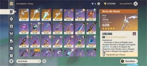 AR58, conta f2p com todos os bonus de compra - Genshin Impact