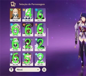 AR58, conta f2p com todos os bonus de compra - Genshin Impact
