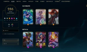 Conta Lol | 290 Skins | Season 2012 | 100% Segura - League of Legends