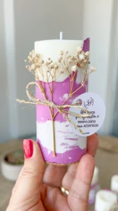 Velas artesanais aromáticas - Artesanato e Personalizados