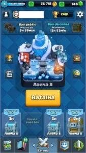 Clash Royale Level 9 quase 10