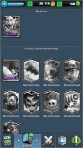 Clash Royale Level 9 quase 10