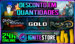 Runescape - Gold (Rs3 E Old School) - Desconto Em Quantidade