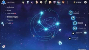 Conta Genshin TOP Chars e Armas 5* e 4* C6 175 Dias Benção - Genshin Impact