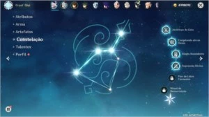 Conta Genshin TOP Chars e Armas 5* e 4* C6 175 Dias Benção - Genshin Impact