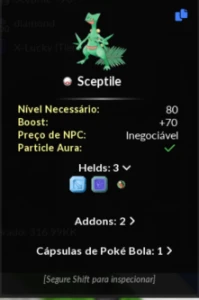 Pokexgames Mega Sceptile Pb Steel PXG