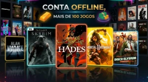 MEGA CONTA STEAM +50 JOGOS (MK11, HADES, SKYRIM)