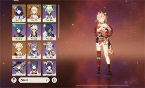 Ar31. yoimiya, Raiden + lança jade, banner garantido pag12 - Genshin Impact