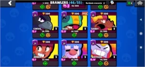 Conta Brawl Stars top com quase todos brawlers