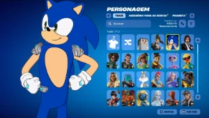 Conta Fortnite | 170 Skins | Sonic | Entrega automática!