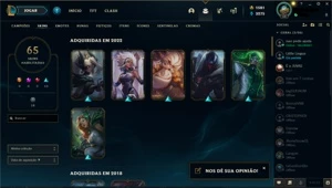 Conta de League of Legends criada em 2013 (raridade) LOL