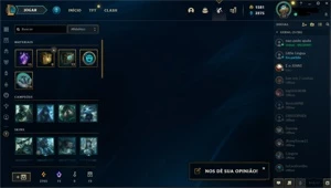 Conta de League of Legends criada em 2013 (raridade) LOL
