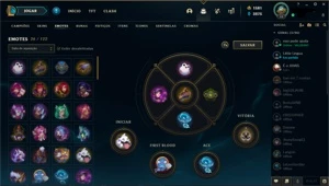 Conta de League of Legends criada em 2013 (raridade) LOL