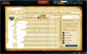 Conta prata v 45 champions e 8 skins - League of Legends LOL