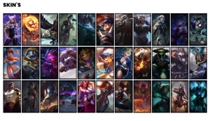 Conta Ferro 3 com 99 Champs e 68 Skins - League of Legends LOL