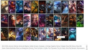 Conta Ferro 3 com 99 Champs e 68 Skins - League of Legends LOL