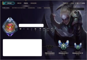 CONTA DIAMANTE 1, 103 CAMPEÕES 198 SKINS! - League of Legends LOL