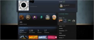 Conta Steam com 224 jogos - Counter Strike CS