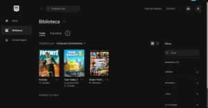 Conta epic games com gta v