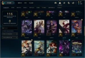 Conta lol level 59 - League of Legends