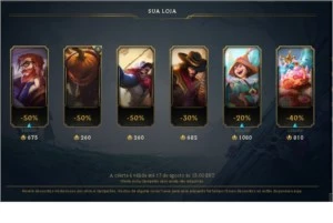 Conta lol level 59 - League of Legends