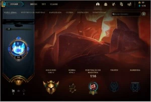 Conta lol level 59 - League of Legends