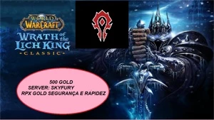 WOW CLASSIC GOLD SKYFURY HORDA 500 GOLD - Blizzard