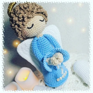 Anjinho Amigurumi - Artesanato e Personalizados