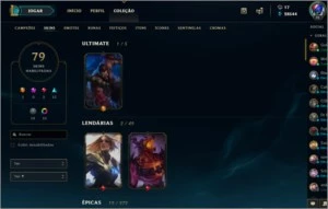 Conta de LoL/Plat 4/141 campeões/29k de ea/Rammus rei - League of Legends