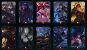 Conta Platina 3 com 261 skins e 30 cromas. - League of Legends LOL