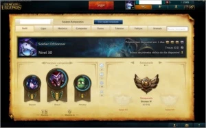 Conta B4 ótima smurf mmr alto - League of Legends LOL