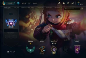 Conta LOL MMR DIAMANTE + 180 SKINS & M7  20 CAMPEOES - League of Legends