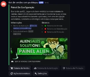 Bot de Vendas Automáticas no DISCORD (Com PushinPay) - Outros