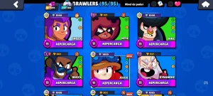 Conta pessoal Brawl Stars muito top