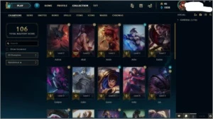 Conta Diamante 4 League of Legends LOL