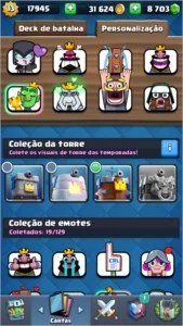 Conta Clash Royale LVL 13 - 8.7k de gemas