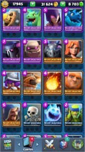 Conta Clash Royale LVL 13 - 8.7k de gemas