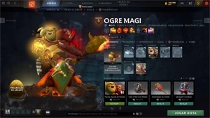 CONTA DOTA 2 LENDA COM PASSE DE BATALHA LEVEL 105 + ARCANA