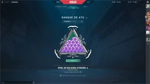 Conta valorant ascendente 1 com skins