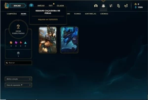Conta Diamante 2 com 32 Champs e 2 Skins - League of Legends LOL