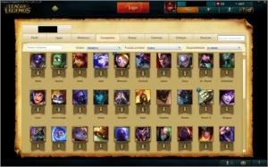 Conta Ouro - League of Legends LOL